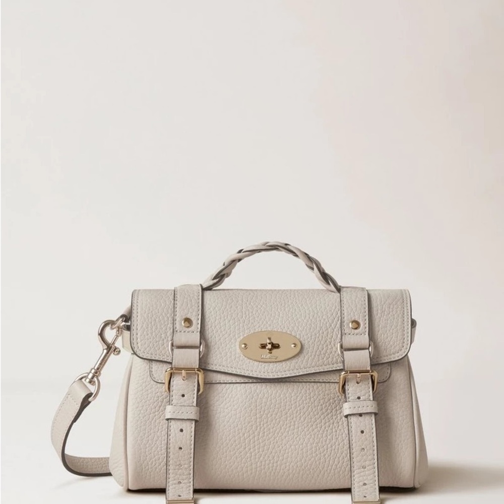 Mulberry Mini Alexa in Chalk - Picture 17 of 17